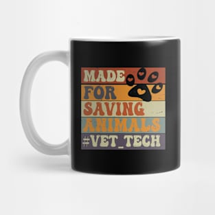 Retro Vintage veterinary appreciation gifts - vet nurse Mug